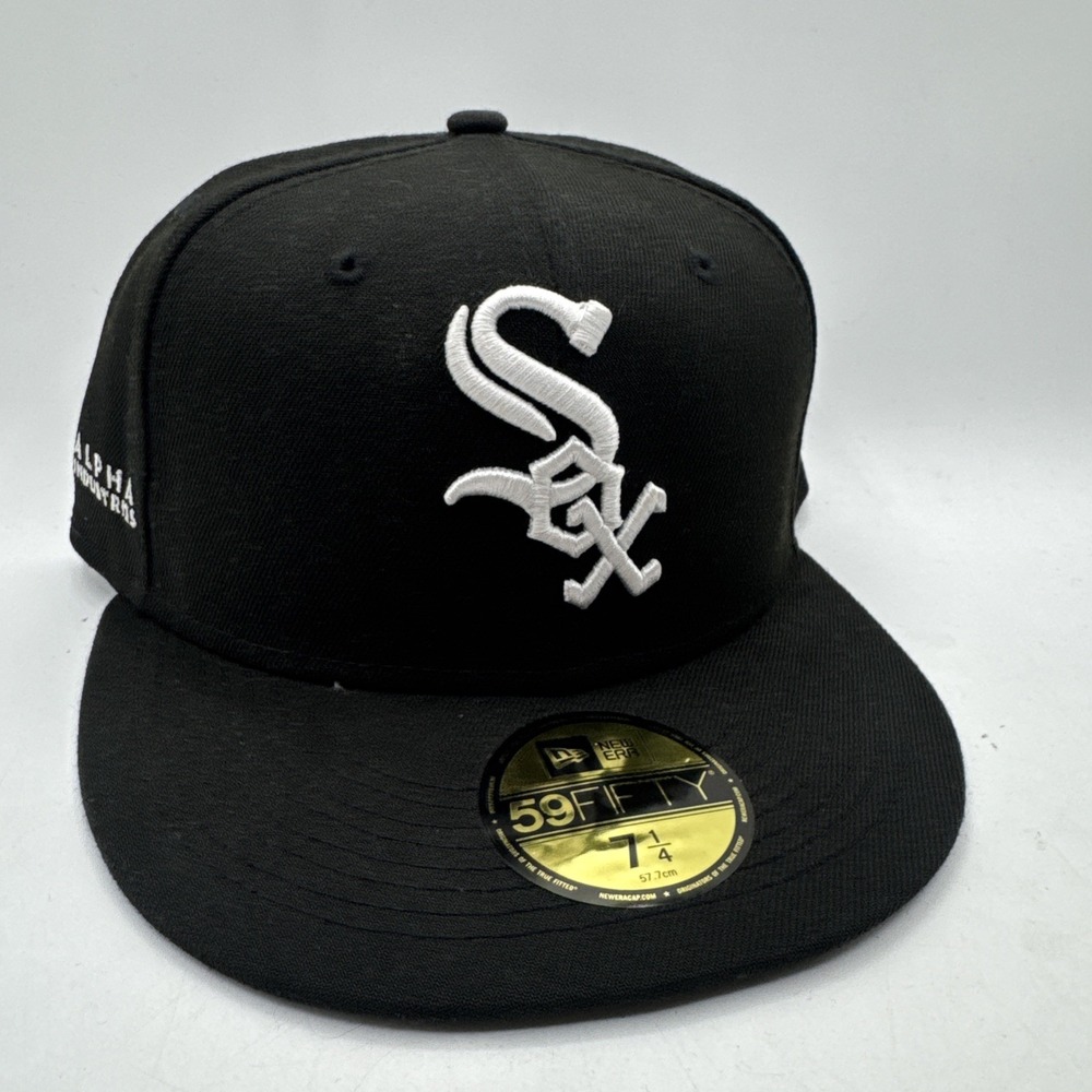 CHICAGO WHITE SOX New Era Alpha Industries 59FIFTY FITTED Sz 7 1/4 HAT CAP NEW
